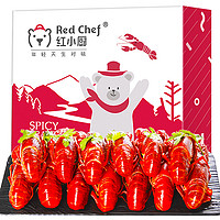 RedChef 红小厨 麻辣小龙虾1800克/盒6-4 即食熟食熟制海鲜