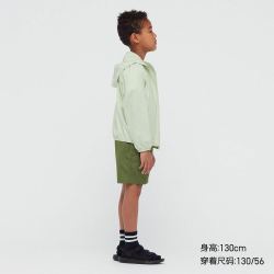 优衣库 儿童夏装/男童/女童 休闲短裤 434132