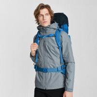 THE NORTH FACE 北面 TheNorthFace北面三合一男户外风保暖防软壳内胆夹克休闲外套 4R2H CTE/灰色 XXL