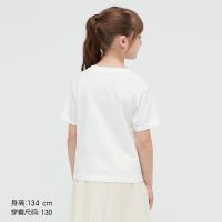 优衣库 童装男童女童亲子DisneyartbyYuni迪士尼T恤米妮夏季438251