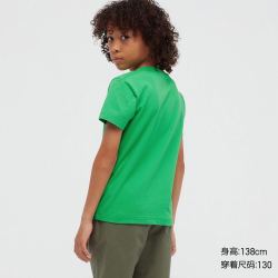 优衣库 童装男童女童UT MINECRAFT印花T恤夏季短袖 我的世界436798