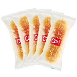 garden 嘉顿 芝麻仔热狗面包 新鲜面包胚 独立包装 53g/个(5个装)