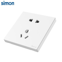 simon西蒙开关五孔插座10只装