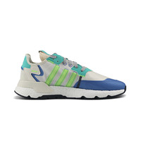 adidas Originals Nite Jogger 男子休闲运动鞋 FY3095 白蓝绿 40.5