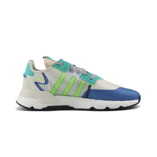 adidas Originals Nite Jogger 男子休闲运动鞋 FY3095 白蓝绿 40.5