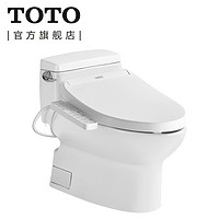 TOTO 东陶 CW886B+TCF345CS 虹吸式智能马桶组合套装 305mm