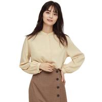 UNIQLO 优衣库 女士立领长袖衬衫 429415