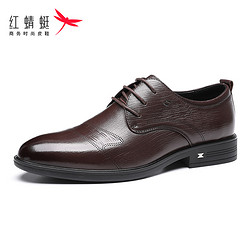 RED DRAGONFLY 红蜻蜓 WTA6505-410984  男士商务皮鞋