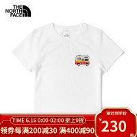 THE NORTH FACE 北面 TheNorthFace北面短袖男官方旗舰2021春夏新款圆领棉质T恤运动户外舒适透气半袖