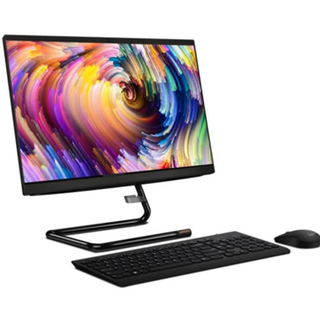 Lenovo 联想 AIO 520C 23.8 英寸商用一体机 黑色 (酷睿i5-9400T、R625、8GB、256GB SSD、1920*1080）