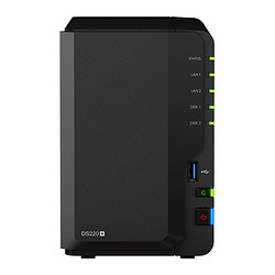 Synology 群晖 DS220+ 双盘位NAS网络存储服务器