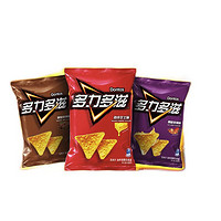 Doritos 多力多滋 玉米片 2口味 68g*9袋 （劲浓芝士味68g*3袋+爆香热辣味68g*3袋+烈焰烧烤味68g*3袋）