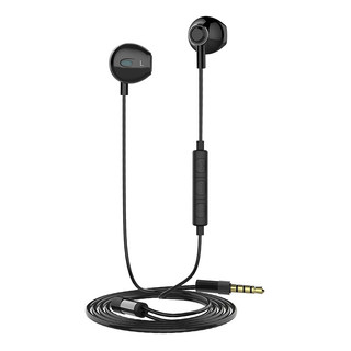 Langsdom 兰士顿 F9C 入耳式双动圈降噪有线耳机 黑色 3.5mm