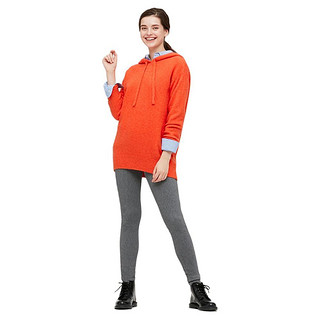 uniqlo 优衣库 souffle yarn 女士连帽针织衫 428868
