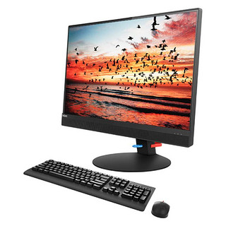 Lenovo 联想 ThinkCentre M828z 九代酷睿版 23.8英寸 商用一体机 黑色（酷睿i7-9700、R530、8GB、256GB SSD+1TB HDD、1080P、IPS、60Hz)