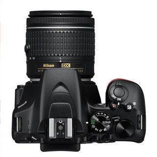 Nikon 尼康 D3500 APS-C画幅 数码单反相机 黑色 AF-P 18-55mm F3.5 变焦镜头 单镜头套机