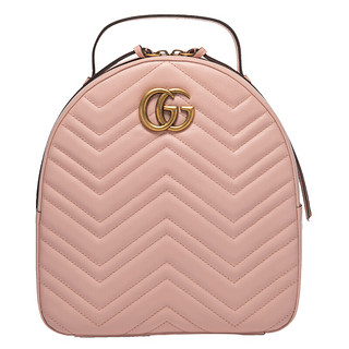 gucci 古驰 gg marmont系列 女士双肩包 476671 dtdht 5909 粉色