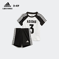 adidas 阿迪达斯 婴童装训练短袖运动套装