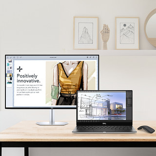 DELL 戴尔 S2719DC 27英寸 IPS 显示器(2560×1440、60Hz、99%RGB、HDR600）