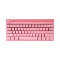 AJAZZ 黑爵 K620T 62键 双模无线机械键盘 粉色 国产兰轴  RGB