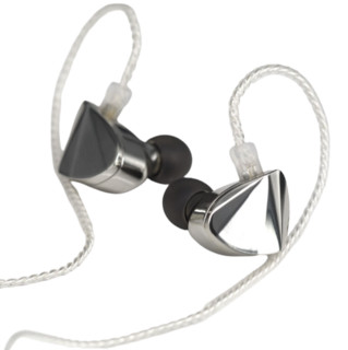 Moondrop 水月雨 KXXS KPE升级版 入耳式挂耳式动圈有线耳机 金属色 3.5mm