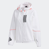 adidas 阿迪达斯女装夹克外套运动型格连帽拉链梭织休闲服topsports GF0131 L