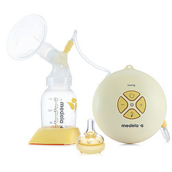 medela 美德乐 单边电动静音吸奶器 赠奶嘴