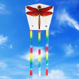 爸爸妈妈（babamama） 风筝 线轮配件 儿童户外玩具 玻璃钢杆飞机风筝钓鱼杆  蝴蝶蓝色B7020