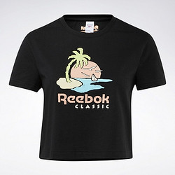 Reebok 锐步 CL GR SR TEE 14288 女子短袖T恤