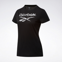 Reebok 锐步 TE Graphic Tee-Stack Logo FU2207 女子短袖T恤