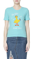 I.T CCAABB Sesame Street 联乘系列 主题印花 T 恤