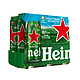 88VIP：Heineken 喜力 拉罐啤酒   500ml*6听