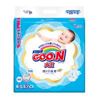 GOO.N 大王 维E 环贴式纸尿裤 S 92片