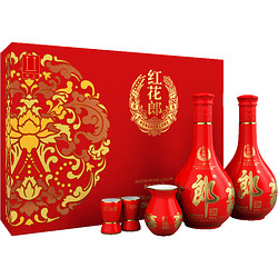 LANGJIU 郎酒 红花郎10礼盒  53度 酱香型 500ml*2瓶