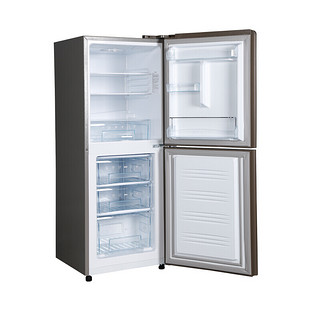 XINGX星星 双门复古小冰箱 家用冷藏冷冻小型电冰箱BCD-170A金色