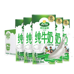 Arla 爱氏晨曦 全脂纯牛奶 200ml*24盒