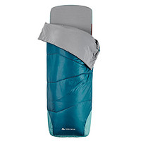 DECATHLON 迪卡侬 MH500 睡袋床垫二合一 15℃ 蓝色 185