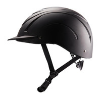 DECATHLON 迪卡侬 C500 马术头盔 8595606 黑色 M 头围55-59cm