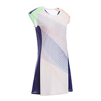 DECATHLON 迪卡侬 Dress 900 White Pink 女子羽毛球连衣裙 8595769 粉白色 XL