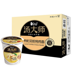 康师傅 汤大师 枸杞花胶炖鸡面 55g*12碗