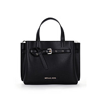 MICHAEL KORS 迈克·科尔斯 EMILIA系列 女士单肩包 35F0GU5S5T 黑色 中号