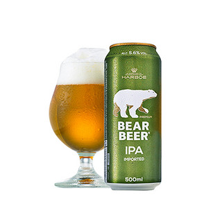 BearBeer 豪铂熊 IPA啤酒 500ml*8听