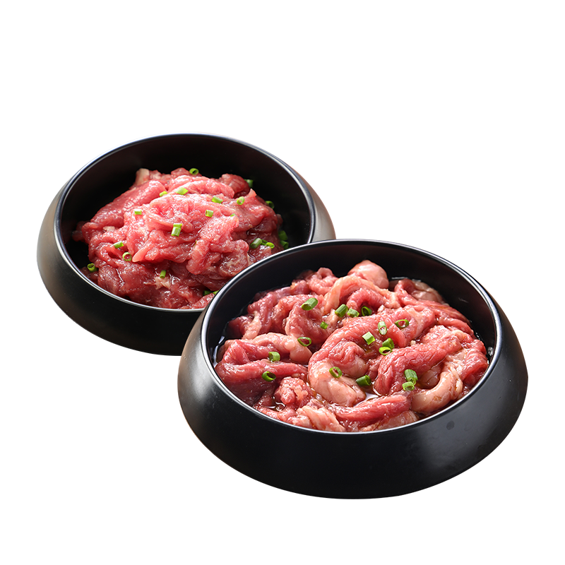 HANLASAN 汉拿山 烤肉套餐 400g*2袋（牛肉400g+肥牛400g）