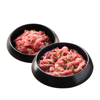 HANLASAN 汉拿山 烤肉套餐 400g*2袋（牛肉400g+肥牛400g）