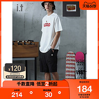 UNDER GARDEN it UNDER GARDEN男装工装短裤2021夏季新品基础休闲直筒裤9068MAG