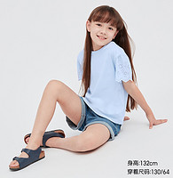 UNIQLO 优衣库 女童蕾丝T恤