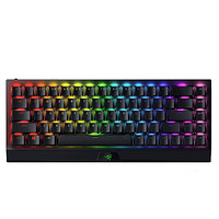 RAZER 雷蛇 黑寡妇蜘蛛 V3 幽灵键帽版 迷你无线版机械键盘 68键 黄轴