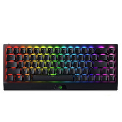 RAZER 雷蛇 黑寡妇蜘蛛 V3 迷你无线版机械键盘 68键位 黄轴