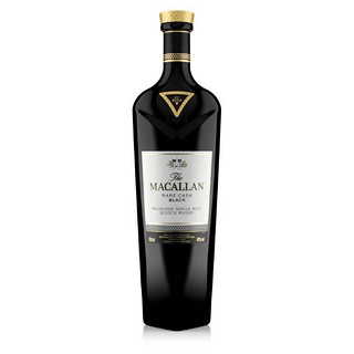 MACALLAN 麦卡伦 单一麦芽苏格兰威士忌 原装进口 洋酒 RARE CASK BLACK 奢想湛黑 700ML