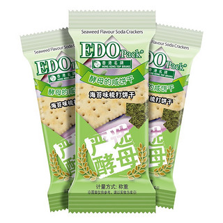 EDO Pack 酵母苏打饼干 海苔味 518g